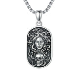 Sterling Silver Memento Mori Tree of Life Anubis Pendant Viking Amulet   Protection Pendant Necklace Egyptian Jewelry Christmas Birthday Gifts