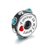 Sterling Silver Cremation Urn Bead Charm for Ashes Keepsake Pendant Fit Bracelet Memorial Jewelry Gifts for Women