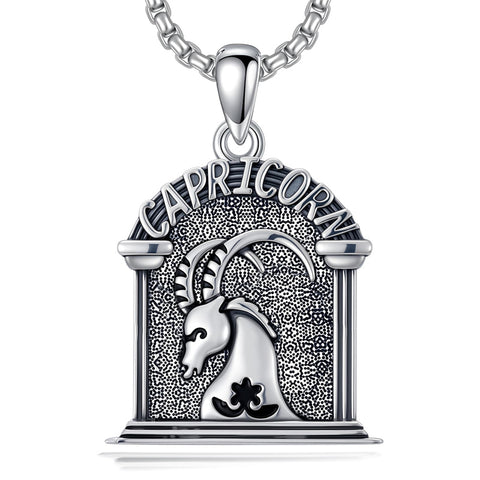 Sterling Silver Constellation Celestial Pendant Necklace