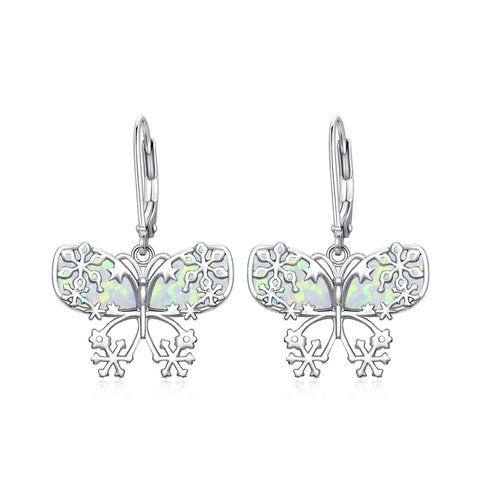Sterling Silver Bee Butterfly Chicken Chihuahua  Dinosaur Frog Octopus Paw Print Platypus Dangle Earrings