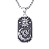 Sterling Silver Memento Mori Tree of Life Anubis Pendant Viking Amulet   Protection Pendant Necklace Halloween Gift