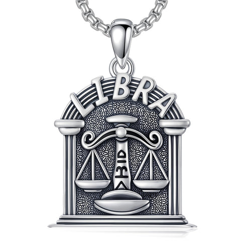 Sterling Silver Constellation Celestial Pendant Necklace