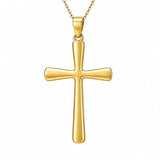 14K Gold Plated  Cross Necklace for Women Christian Jewelry  Birthday Christmas Gift