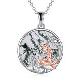 Mermaid Necklaces for Women 925 Sterling Silver - Jewelry for Girls