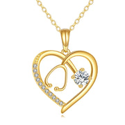 14K Gold Stethoscope Pendant Necklace