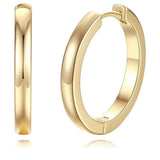 14K Gold Plated Hoop Earring for Women