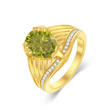 10K 14K 18K Gold 3CT Engagement Wedding Band Promise Ring for Men