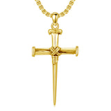 Sterling Silver Crucifix Jesus Pendant Necklace