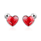 Sterling Silver Medical Symbol Studs Earrings