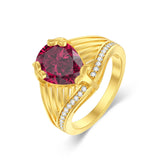 10K 14K 18K Gold 3CT Engagement Wedding Band Promise Ring for Men