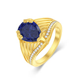 10K 14K 18K Gold 3CT Engagement Wedding Band Promise Ring for Men