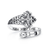 Sterling Silver Oxidized Dragonfly Butterfly Hummingbird Sea Turtle Anchor Cross Tree of Life Sunflower Spoon Ring