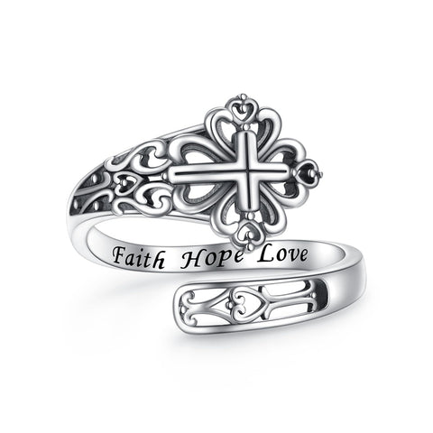 Sterling Silver Oxidized Dragonfly Butterfly Hummingbird Sea Turtle Anchor Cross Tree of Life Sunflower Spoon Ring