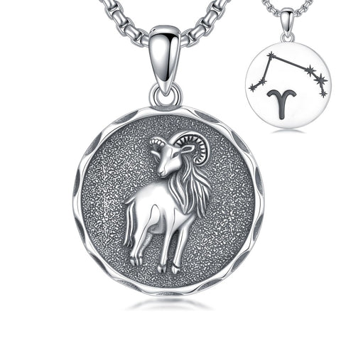 Sterling Silver Constellation Celestial Pendant Necklace Astrology Jewelry Birthday Gifts Christmas