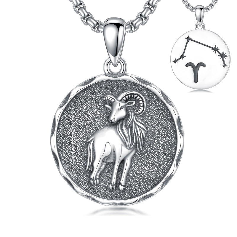 Sterling Silver Constellation Celestial Pendant Necklace Astrology Jewelry Birthday Gifts Christmas