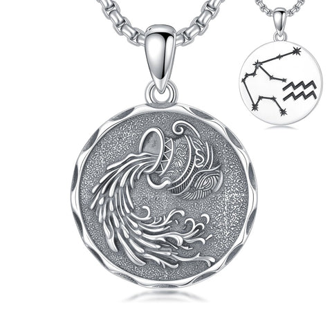 Sterling Silver Constellation Celestial Pendant Necklace Astrology Jewelry Birthday Gifts Christmas