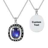 Sterling Silver Personalized Class Pendant Necklace Graduation Gift