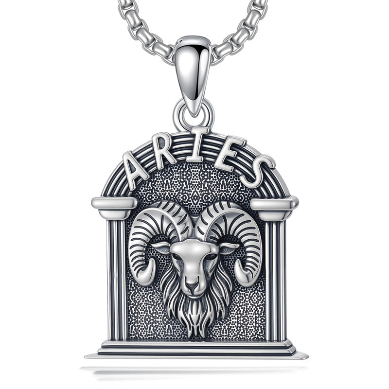 Sterling Silver Constellation Celestial Pendant Necklace