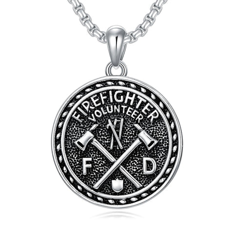 Sterling Silver Aztec Lion Cross Pendant Necklace