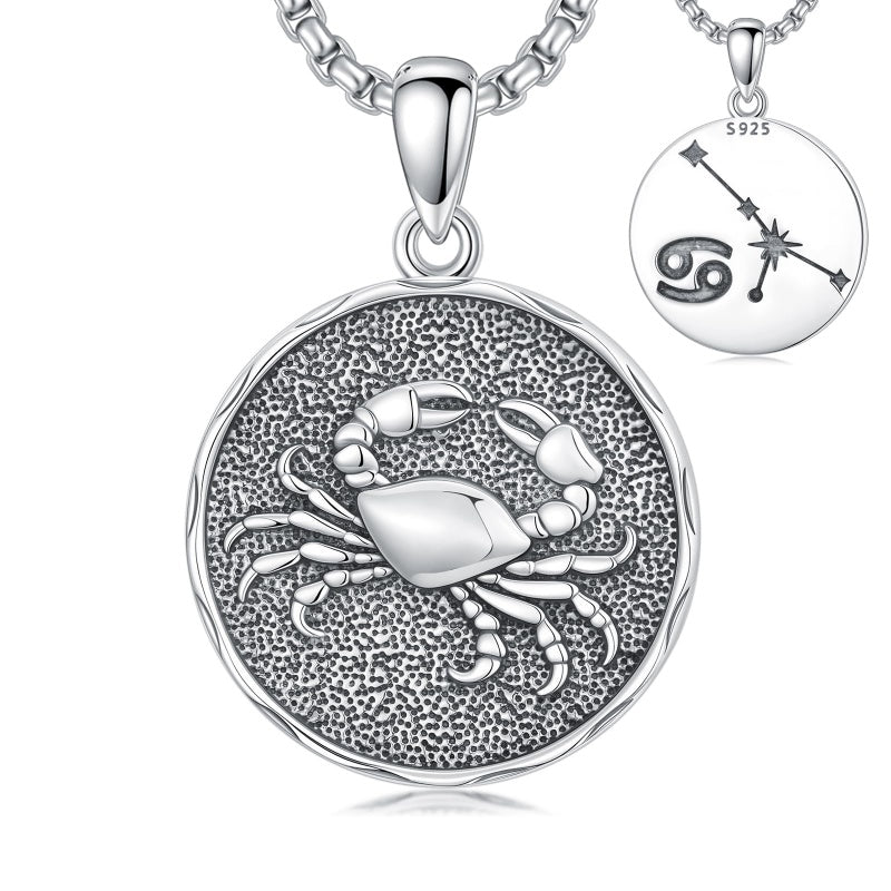 Sterling Silver Constellation Celestial Pendant Necklace Astrology Jewelry Birthday Gifts Christmas