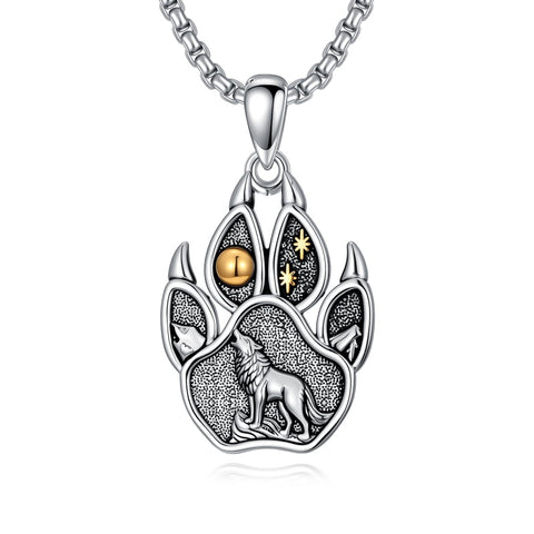 Sterling Silver Peace Sign Coexist Peace Symbol Pirate Tree of Life Thor's Hammer Wolf Raven Viking Series Necklace