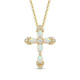 14K Gold Plated Cross Necklaces for Women Faith Jewelry for  Anniversary Christmas Birthday Mother's Day