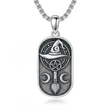 Sterling Silver Memento Mori Tree of Life Anubis Pendant Viking Amulet   Protection Pendant Necklace Egyptian Jewelry Christmas Birthday Gifts