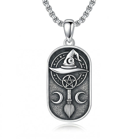 Sterling Silver Memento Mori Tree of Life Anubis Pendant Viking Amulet   Protection Pendant Necklace Egyptian Jewelry Christmas Birthday Gifts