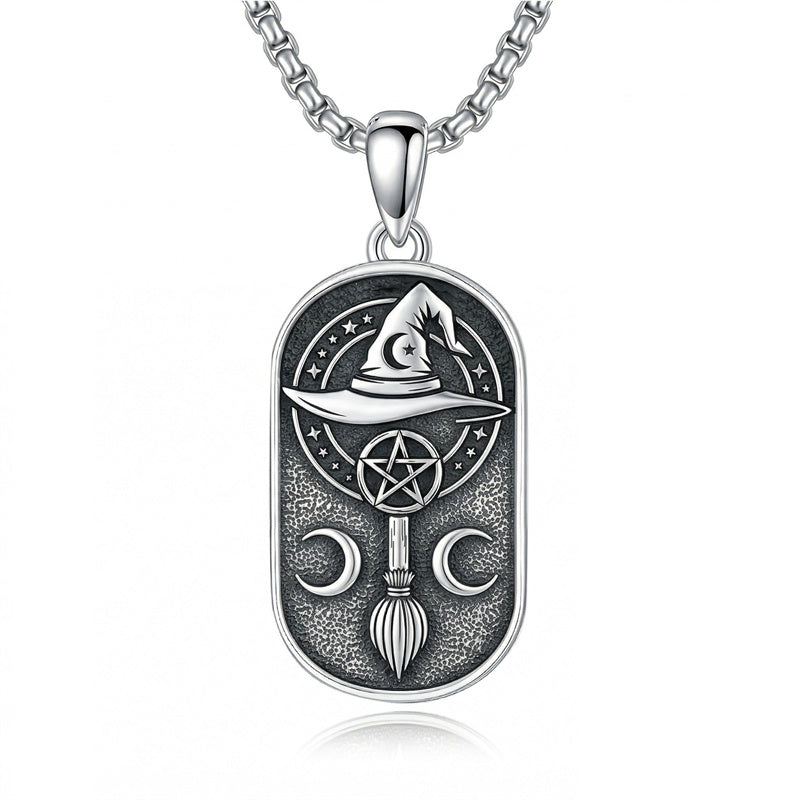 Sterling Silver Memento Mori Tree of Life Anubis Pendant Viking Amulet   Protection Pendant Necklace Egyptian Jewelry Christmas Birthday Gifts