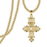 14K Gold Plated  Cross Necklace Religious Amulets Jewelry Gifts