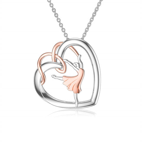Sterling Silver  Cello Violin Necklace Music Gifts for Women Girl Daughter