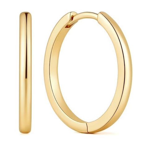 14K Gold Plated Hoop Earring for Women