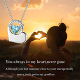 Sterling Silver Urn Necklace for Ashes for Women Ashes Keepsake Pendant Memorial Jewelry Gifts for A Loss of Loved Ones