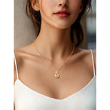 Sterling Silver Personalized  Birthstone Infinity Necklace for Women