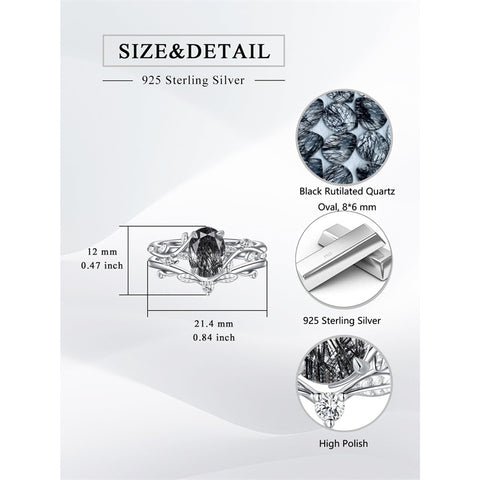 Sterling Silver Pear Oval Kite Heart Hexagon Emerald Coffin Cut Gemstone Engagement Promise Ring Set