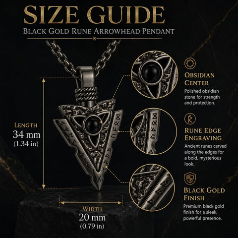 Malachite Turquoise Arrow Pendant Necklace for Men