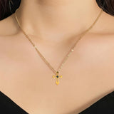 14K Gold Plated Personalized Photo Projection Necklace Christmas Birthday Valentine's Day Memorial Gift