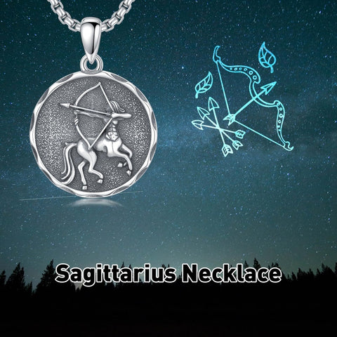Sterling Silver Constellation Celestial Pendant Necklace Astrology Jewelry Birthday Gifts Christmas