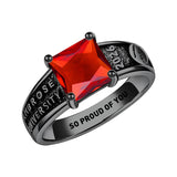 Sterling Silver Personalized Engraved High School University College Class Ring Graduation Gift