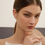 14K Gold Plated Hoop Earring for Women