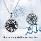 Sterling Silver Vintage I Love You in 100 Languages Photo Locket Necklace