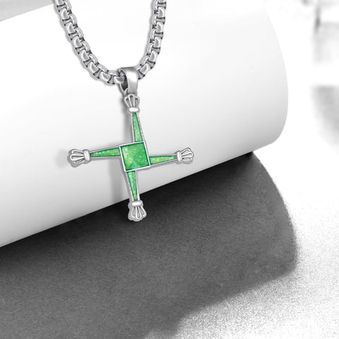 14K Gold Plated  Cross Necklace Religious Amulets Jewelry Gifts