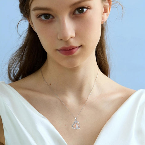 Sterling Silver Tree of Life Father Daughter Sister Pendant Necklace for Women Christmas Gift