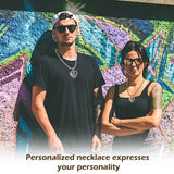 14K Gold Plated Personalized Photo Pendant Necklace Personalized Gift