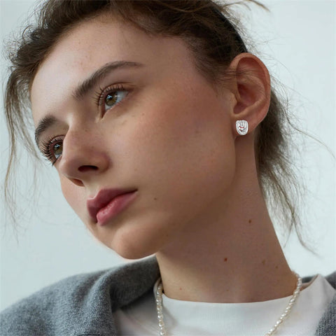 Sterling SilverHockeyBasketball Softball Football Volleyball Pickleball Soccer Baseball Tennis Stud Sport Earrings