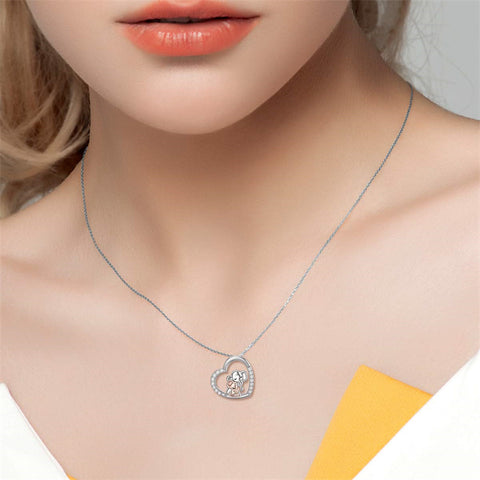 Sterling Silver Elephant Pendant Necklace