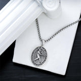 Sterling Silver Baseball Soccer Hockey Football Basketball Taekwondo Tennis Golf Runner Pendant Necklace
