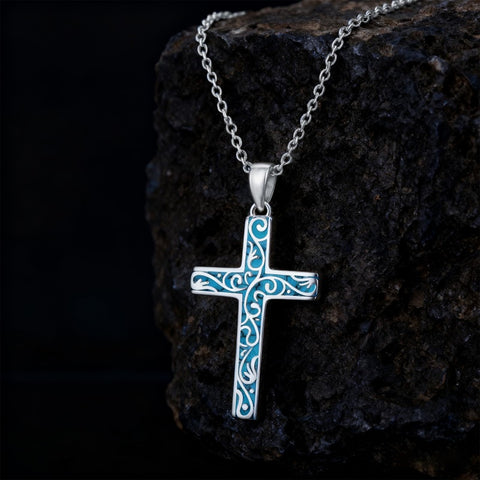 Sterling Silver Cross Pendant Necklace Christian Religious Jewelry Gifts for Anniversary