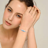 Sterling Silver Heart Urn Bracelet for Ashes Memorial Keepsake Jewelry Gifts for Women