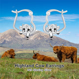 Sterling Silver Fox Frog Leopard Peacock Puppy Animal Hug Hoop Earrings
